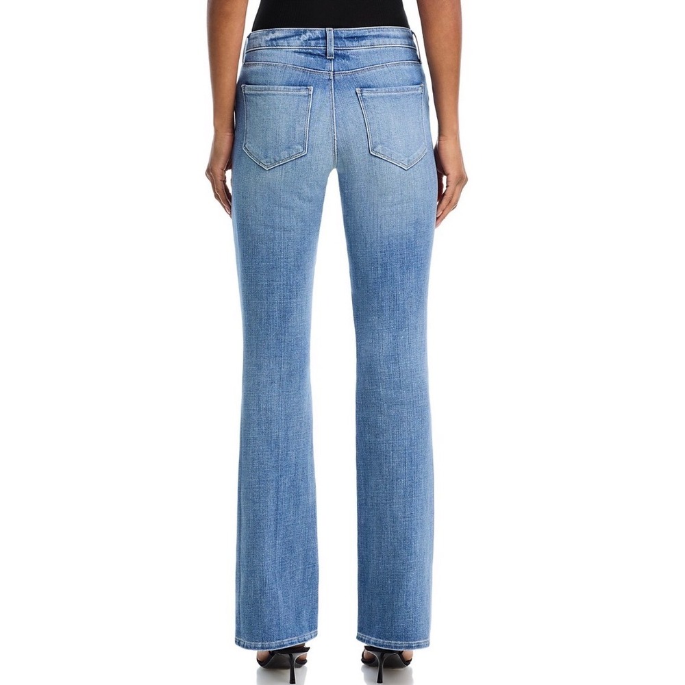 L'AGENCE Cara Low Rise Bootcut Jeans Ibarra Blue Wash Size 30 NWT 2968RDM - Picture 2 of 5